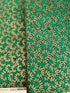 Florentine Garden - Vine Green Metallic Yardage