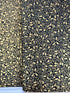 Holiday Wishes - Mistletoe Scroll Black/Gold Metallic Yardage