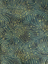 Home Sweet Home - Dotted Poms Hunter/Gold Metallic Yardage