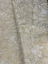 Graceful Garden - Florals Papyrus/Gold Metallic Yardage