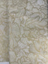 Graceful Garden - Florals Papyrus/Gold Metallic Yardage