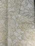 Graceful Garden - Florals Papyrus/Gold Metallic Yardage