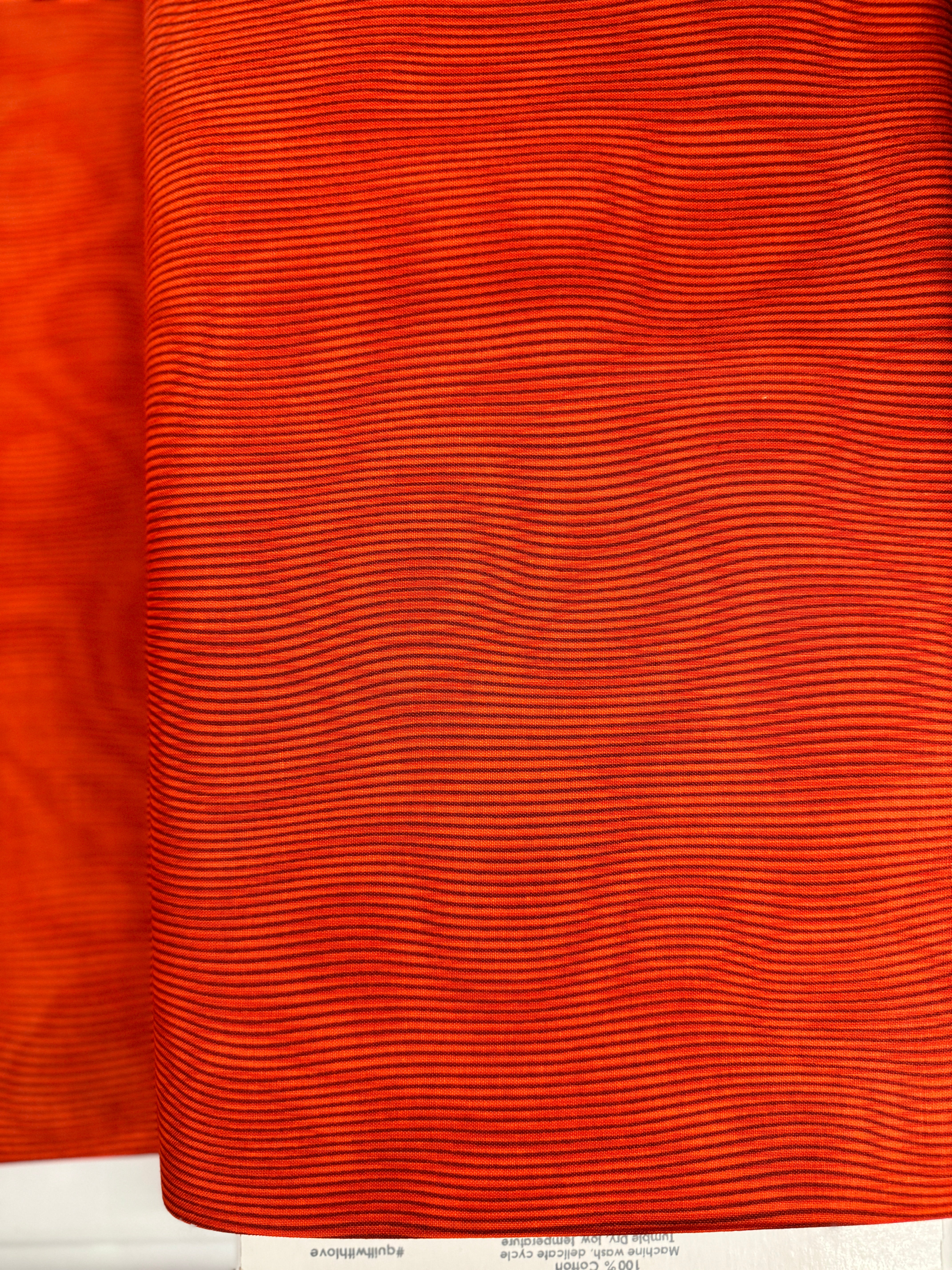 Aruba - Moire Scarlet Yardage