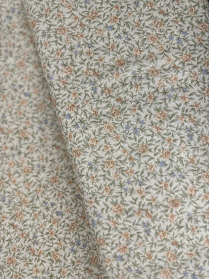 Sevenberry Petite Nostalgia Lawn - Cream Yardage