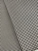 1/8 Inch Small Gingham Check Black Yardage