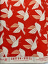 Wild & Free - Free As A Bird - Blazing Orange Canvas Yardage