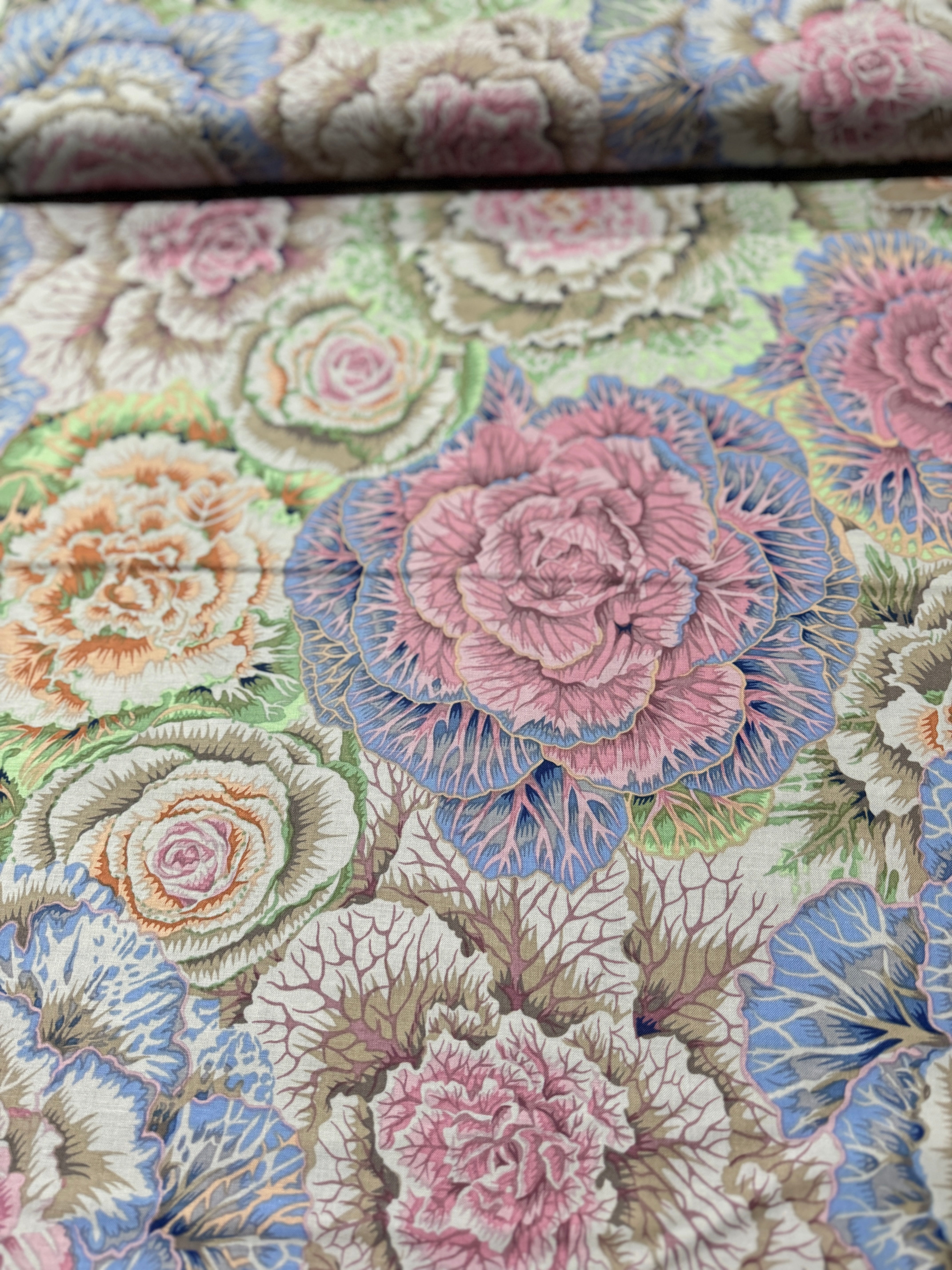 Kaffe Fassett Collective - Classics - Brassica Gray Yardage