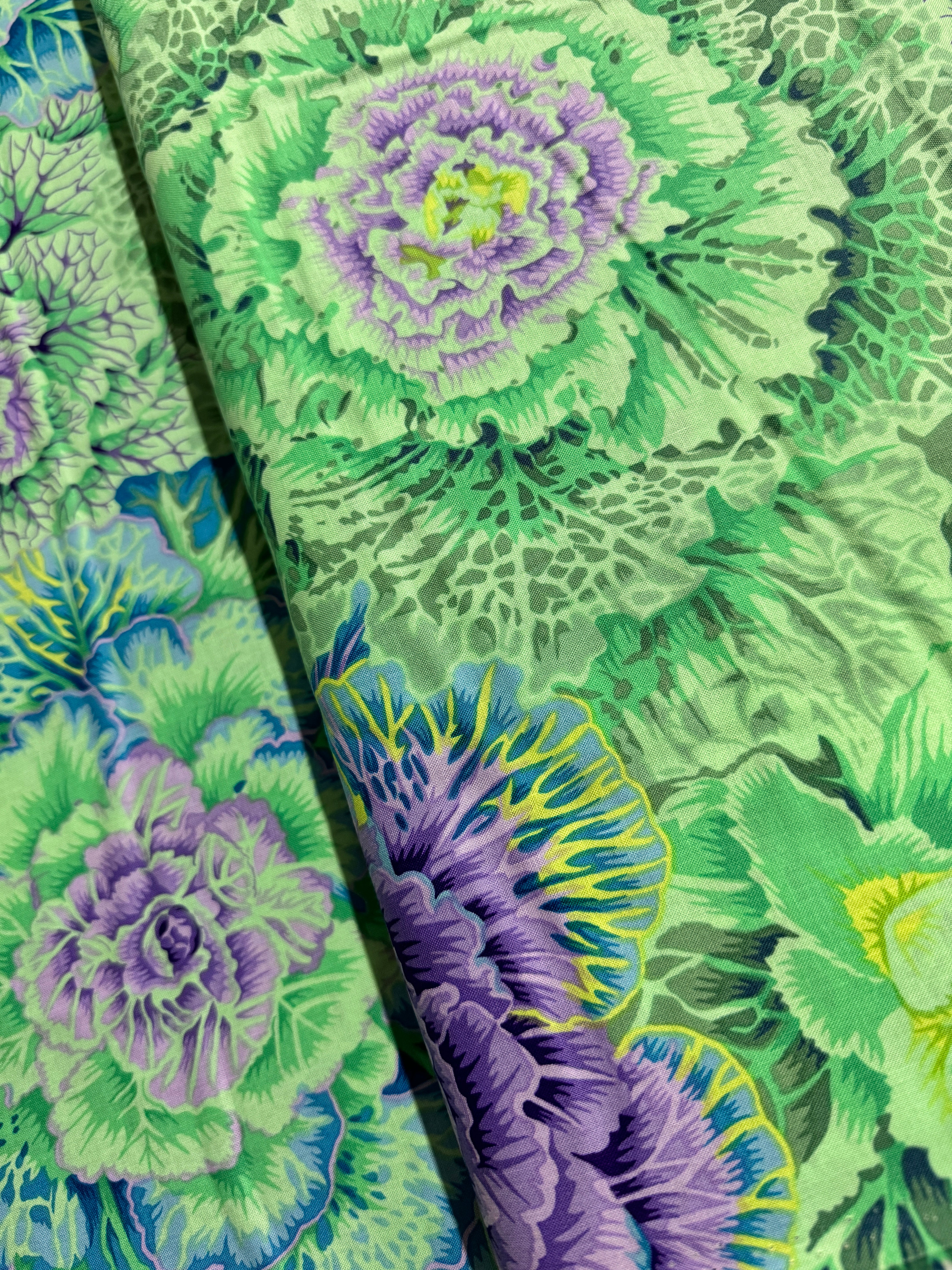 Kaffe Fassett Collective - Classics - Brassica Green Yardage