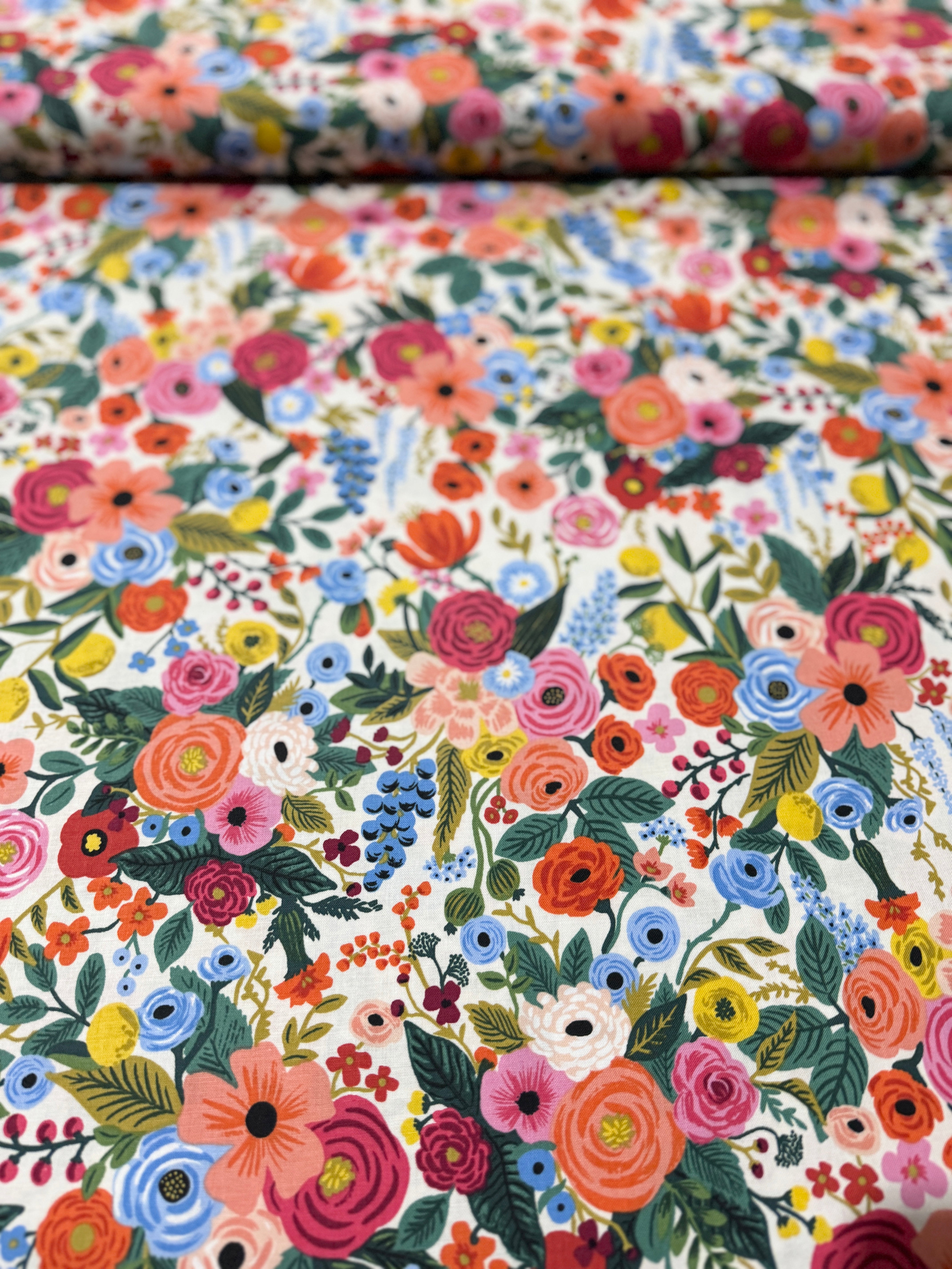 Wildwood - Garden Party Cream Yardage