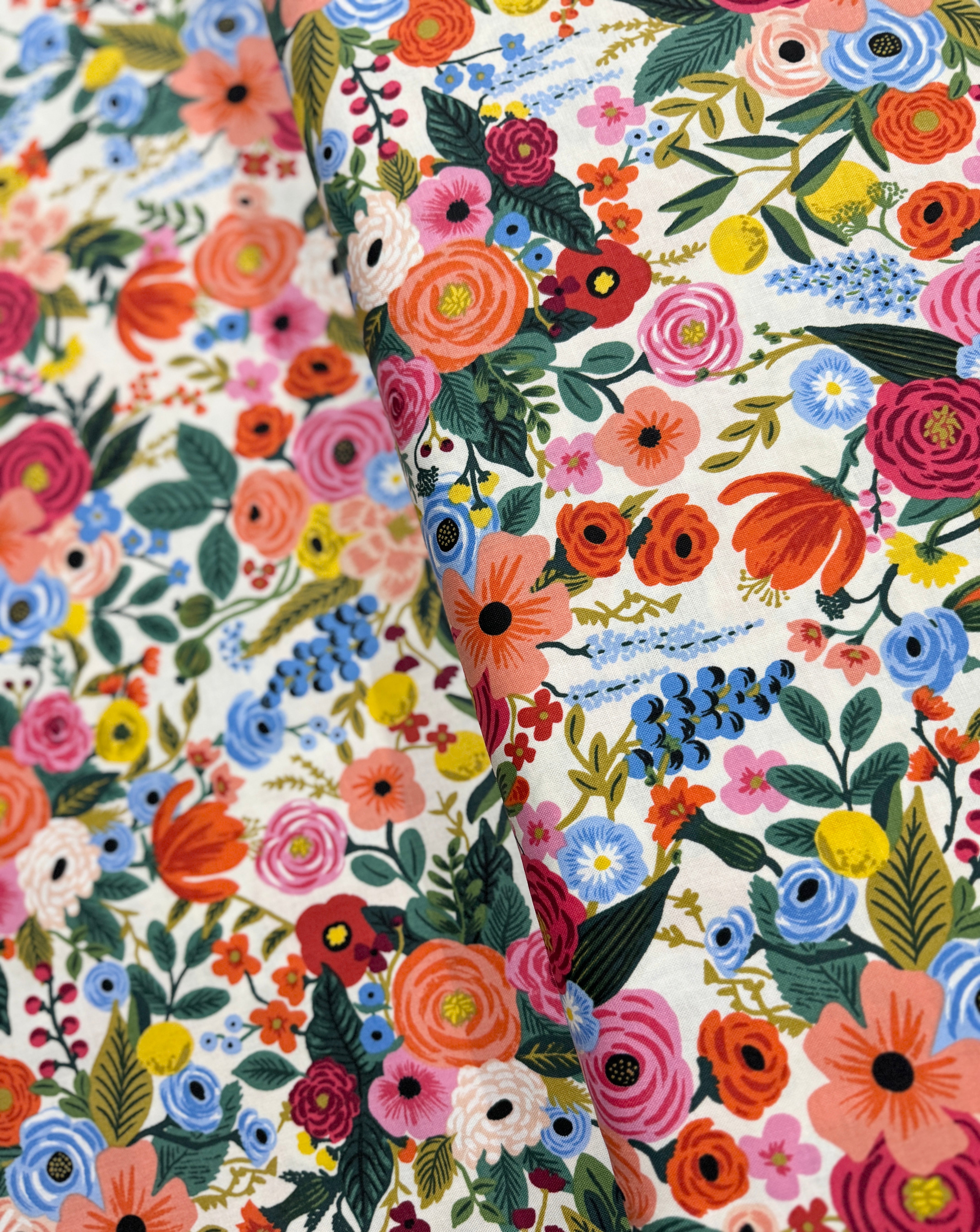 Wildwood - Garden Party Cream Yardage