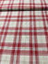 Isabella Wovens - Red Plaid Yardage