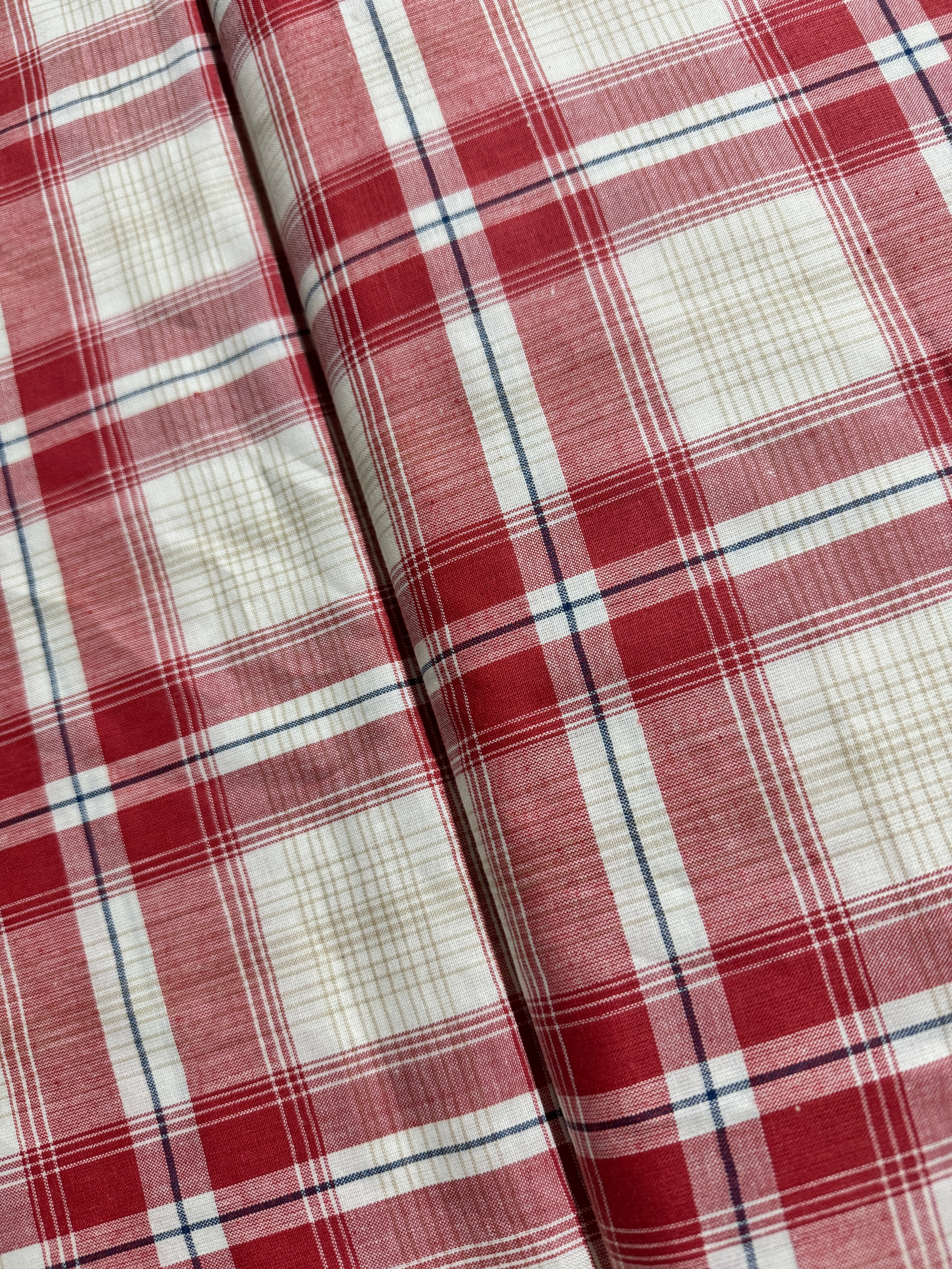 Isabella Wovens - Red Plaid Yardage