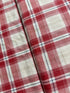 Isabella Wovens - Red Plaid Yardage