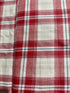 Isabella Wovens - Red Plaid Yardage