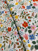 Strawberry Fields - Floral Ivory Rayon - Remnant