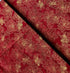 Christmas Splendor - Dotty Poinsettia Scarlet/Gold Metallic Yardage