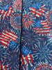 Red, White & True - Firework Celebration Blue Yardage