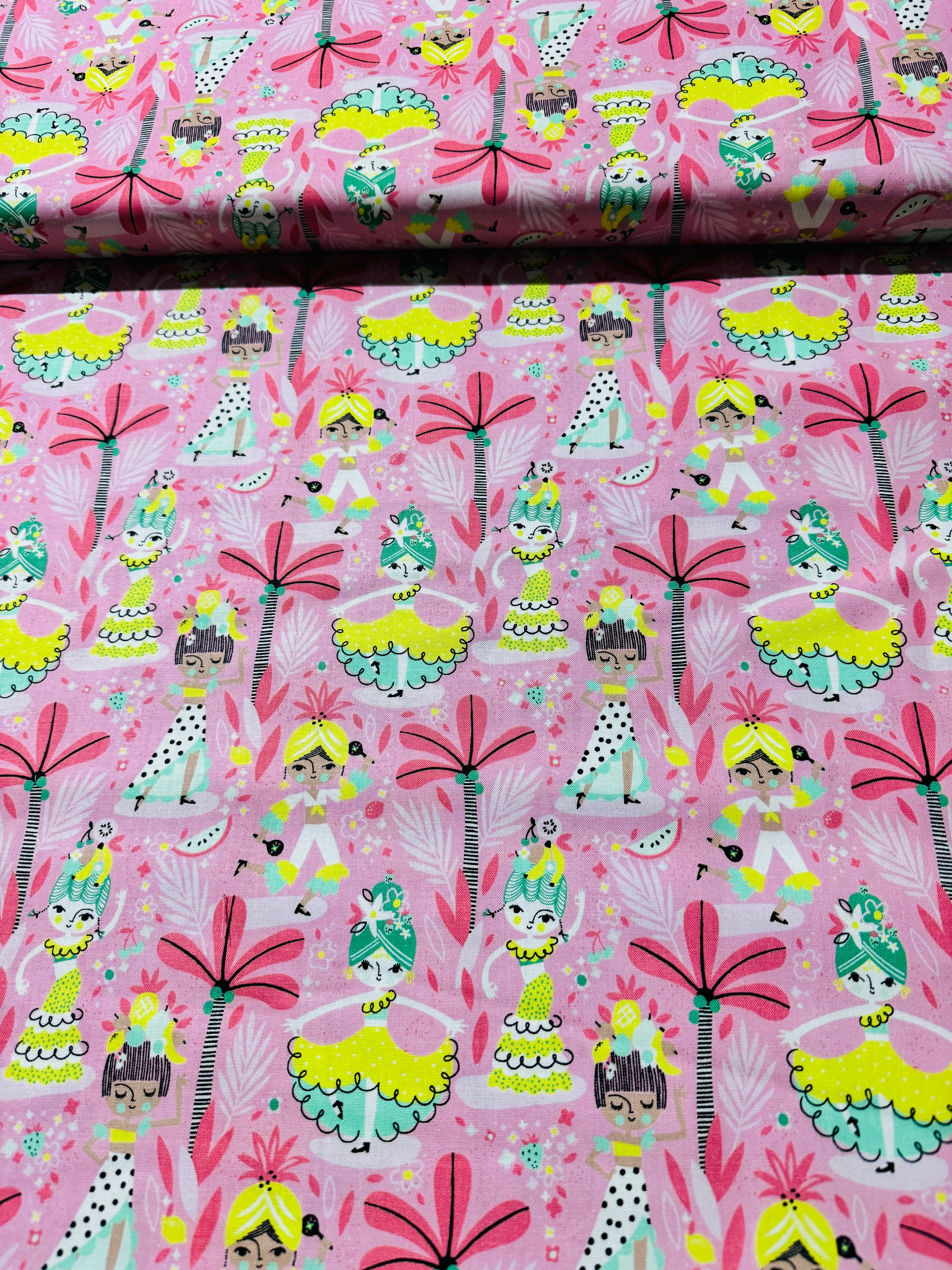 Fruitopia - Banana Bunch Berry Yardage