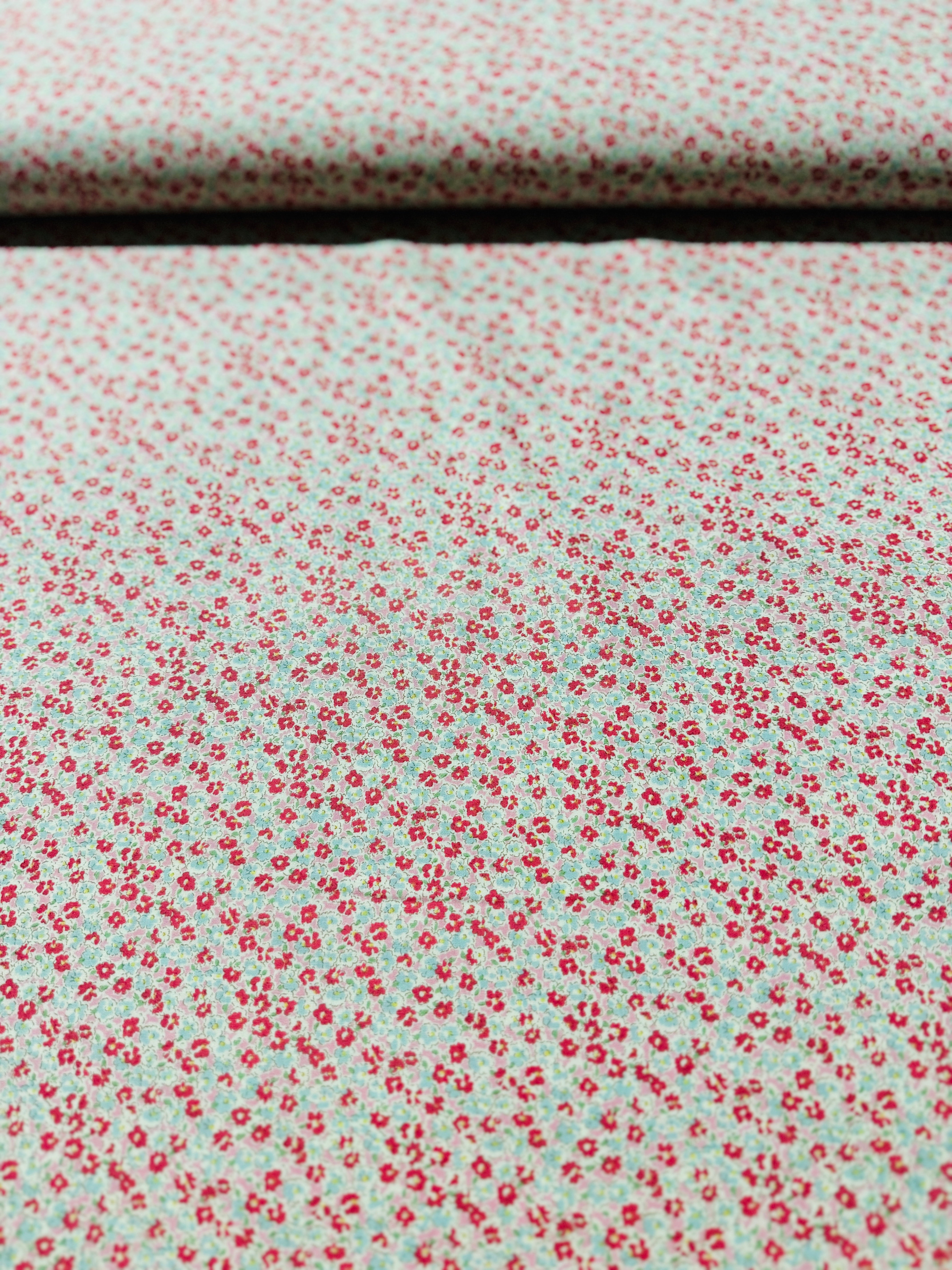 Sevenberry Petite Garden - Petite Florals Pink Yardage