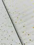 Primavera - Stars Cream Metallic Yardage