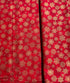 Holiday Flourish-Snow flower - Snowflakes Crimson Metallic Yardage