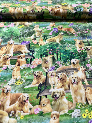 Howl You Doing? - Golden Retriever Park Yardage