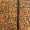 Hooked On Fish - Bubble Paisley Orange Metallic Yardage