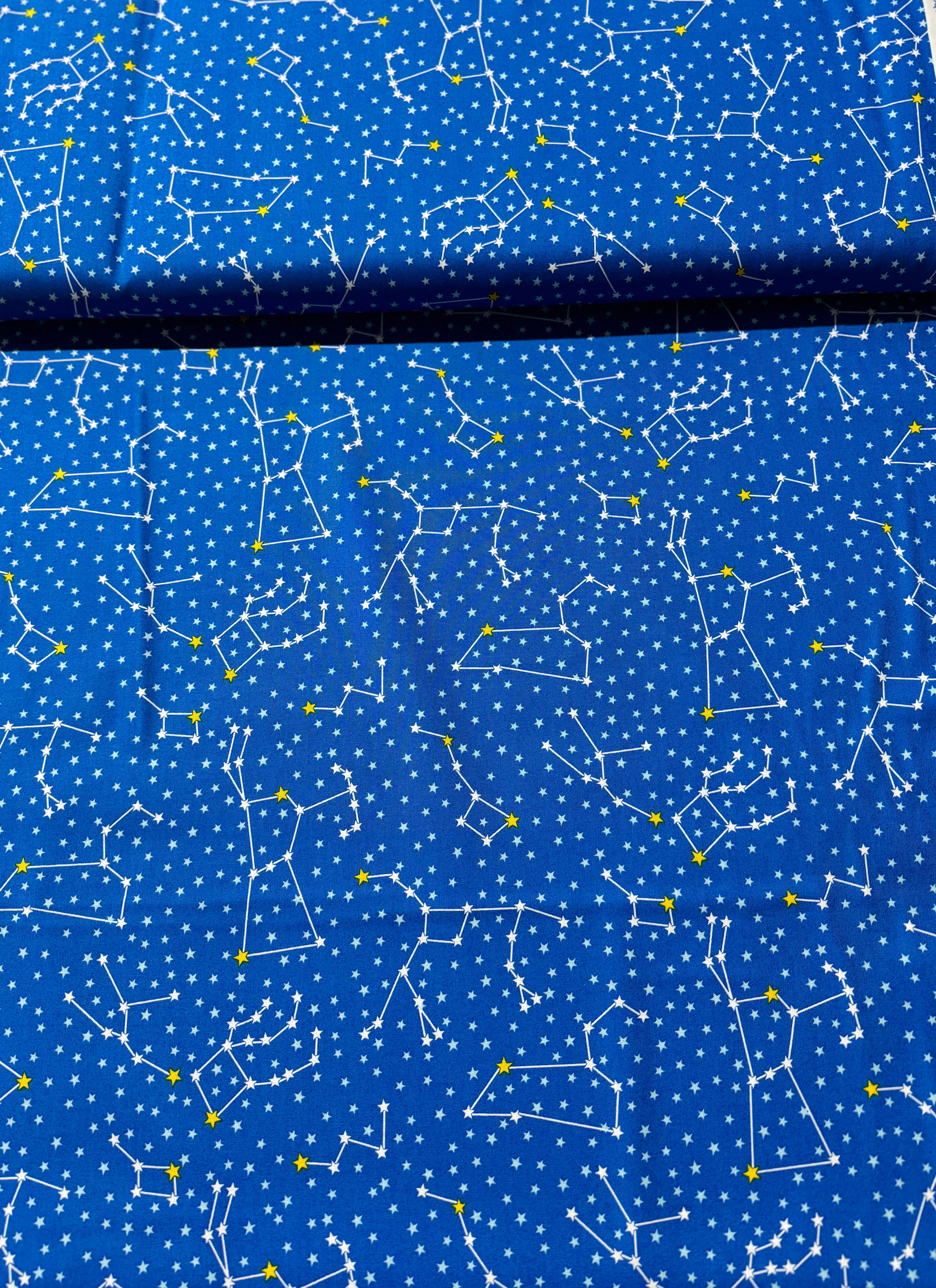 Dino-Soar - Space Constellations Blue Yonder Yardage