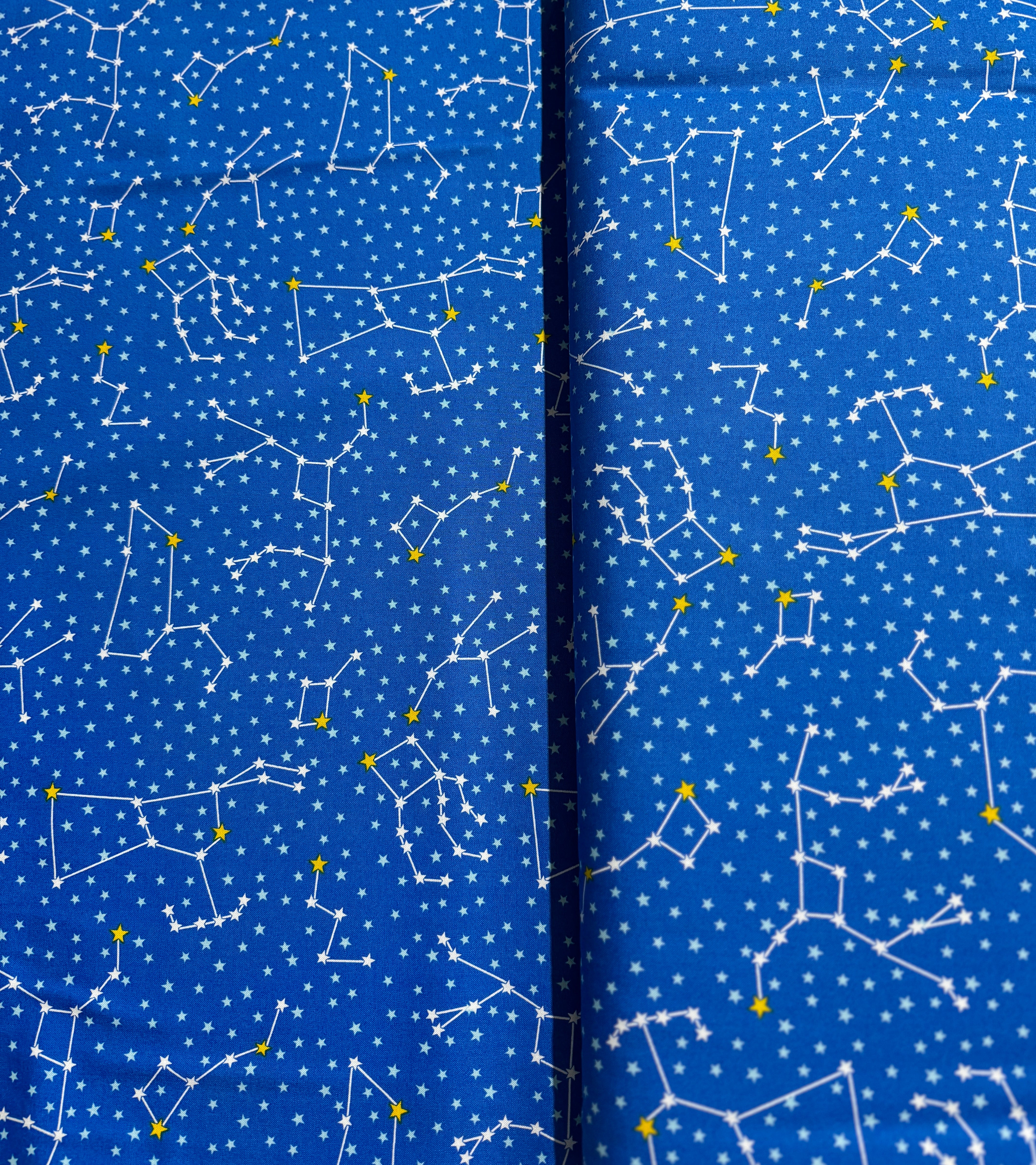 Dino-Soar - Space Constellations Blue Yonder Yardage