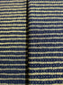 Meadowmere - Petal Stripes Night Metallic Yardage