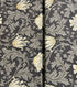 Ebony Suite - Anemone Large Floral Charcoal Yardage