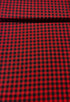 Homegrown Holidays - Buffalo Plaid Red Black Yardage