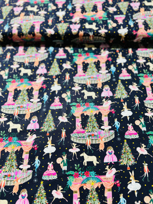 Woodland Ballet - Christmas Woodland Ballet Yardage