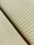 Seersucker Stripes Parakeet Yardage