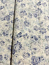 Sevenberry English Garden - Roses Blue Yardage