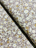 Sevenberry Grace - Flowers Grey Lavender Yardage