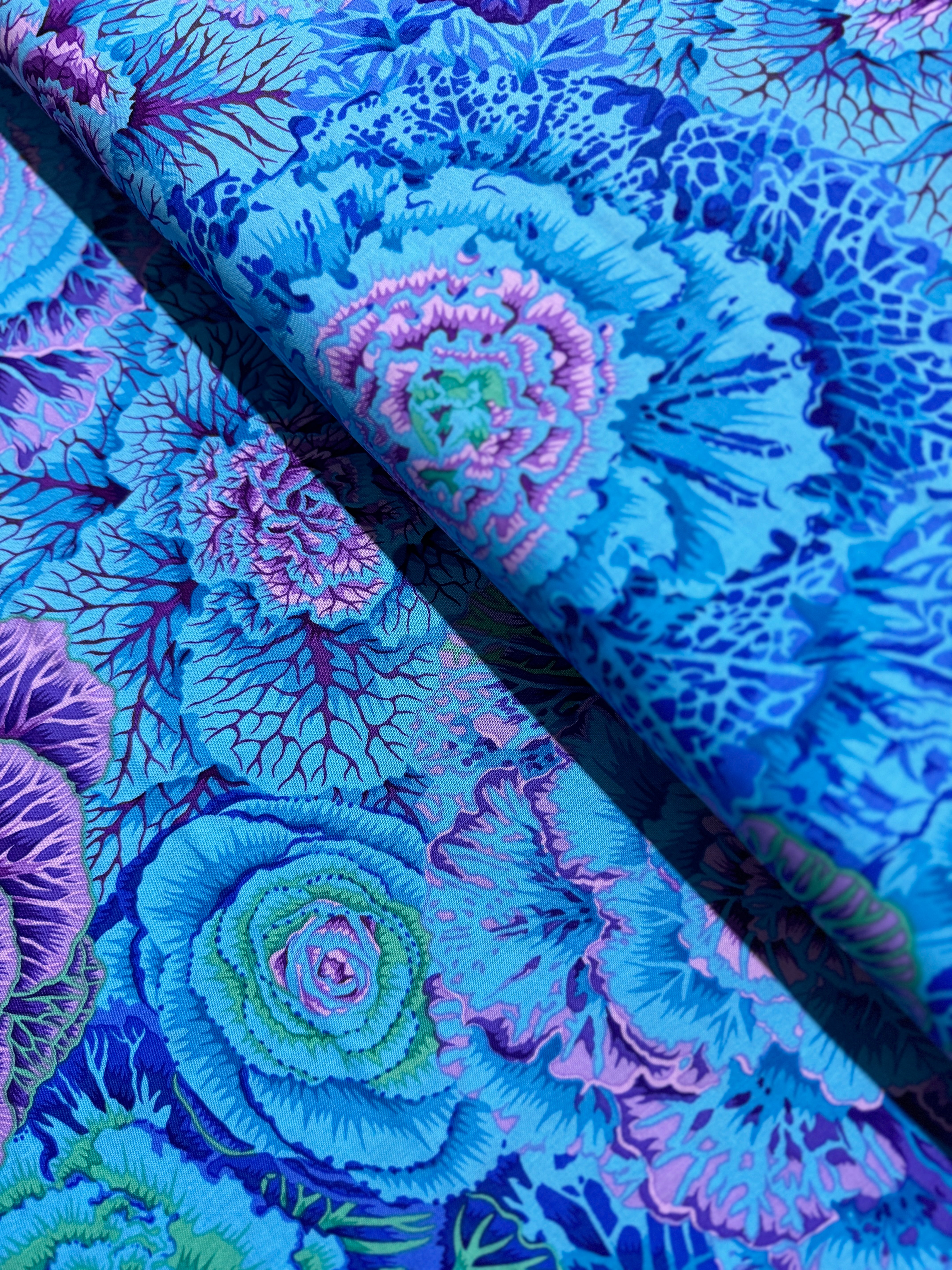 Kaffe Fassett Collective - Classics - Brassica Blue Yardage