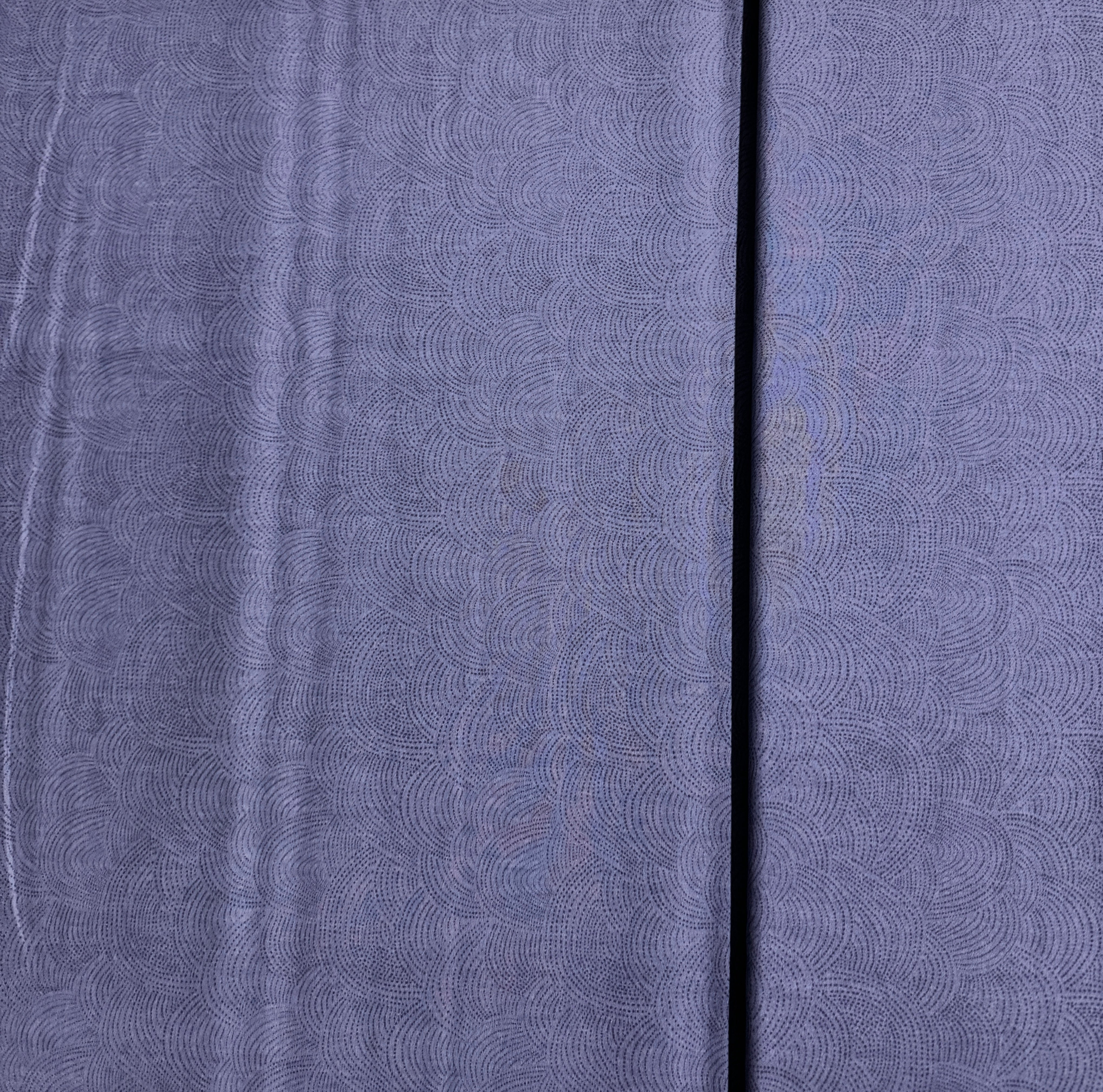 Chroma Basics - Scallop Dot Navy Yardage