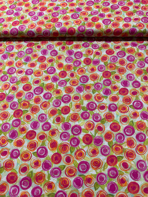 Wishwell Lawns - Florals Primrose Yardage