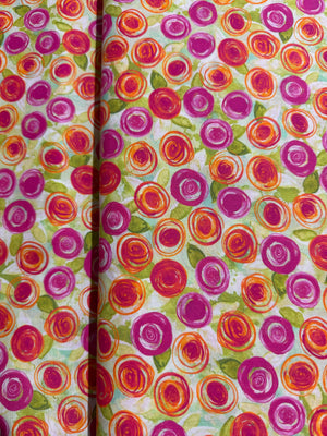 Wishwell Lawns - Florals Primrose Yardage