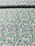 Peacock Walk - Flower Bed Teal Yardage