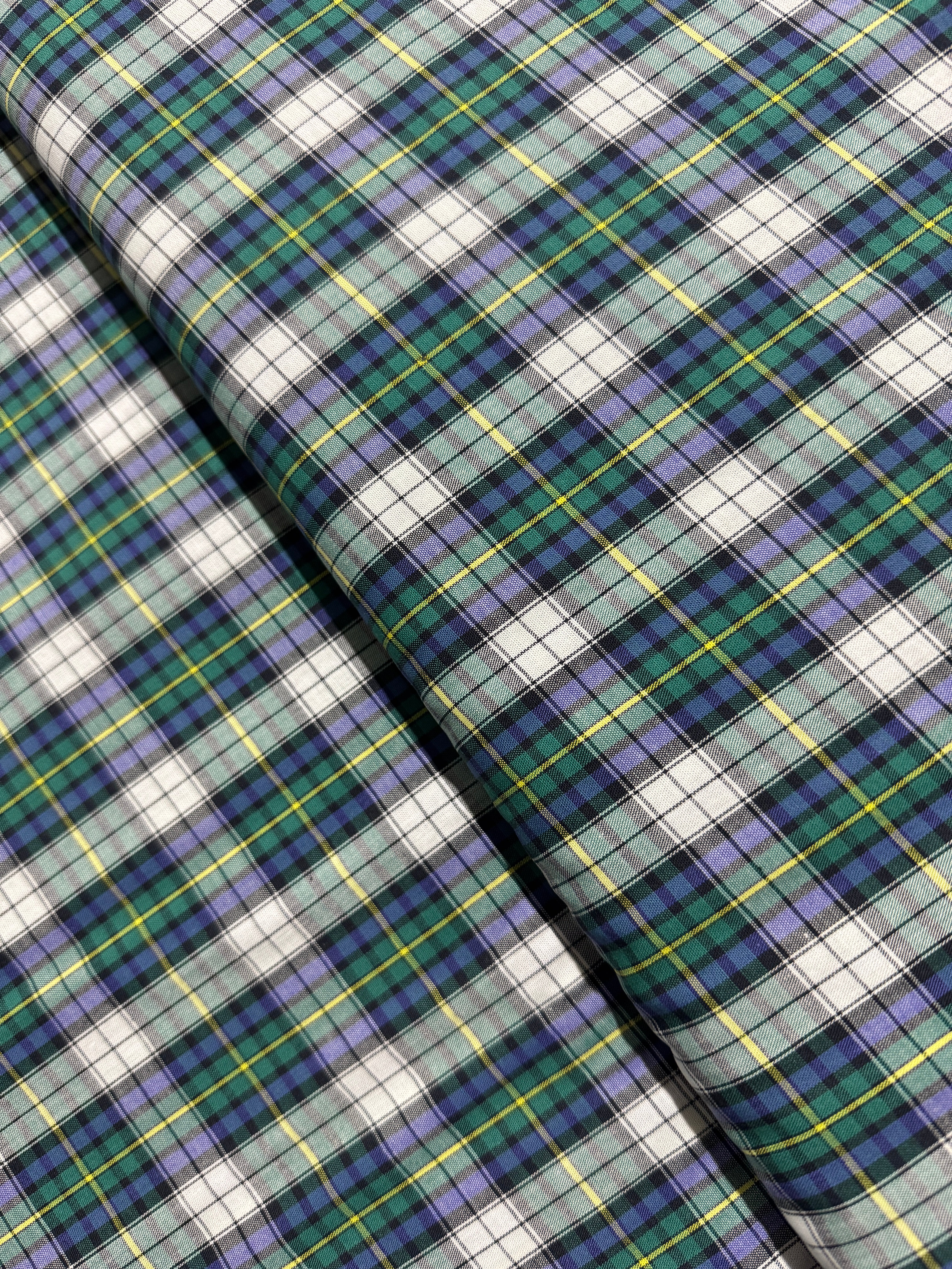 Sevenberry Classic Plaids - Marthas Vineyard Plaid Kelly Yardage