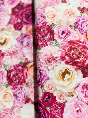 Bellerose - Large Packed Roses Yardage