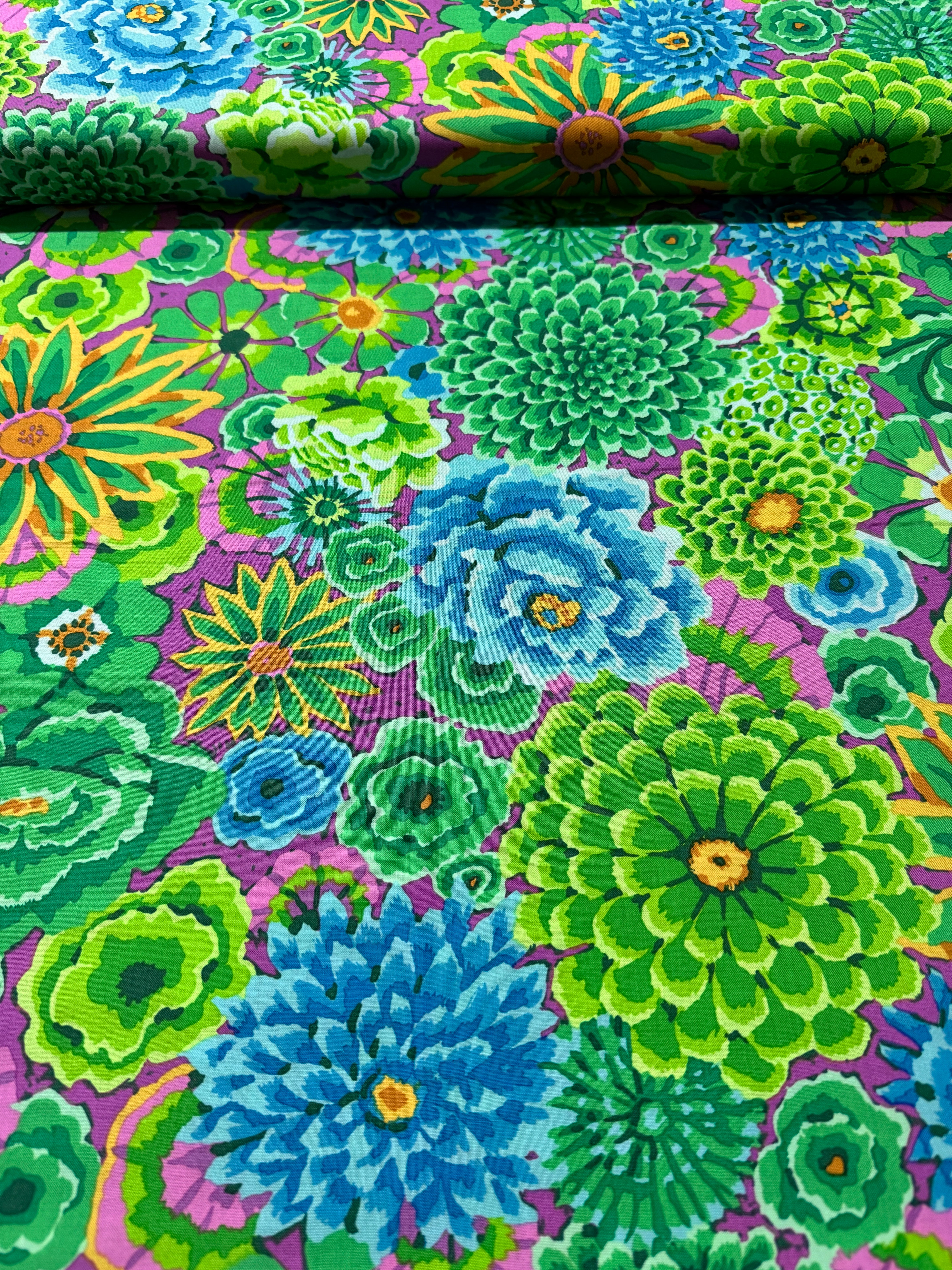 Kaffe Fassett Collective - Enchanted Green Yardage