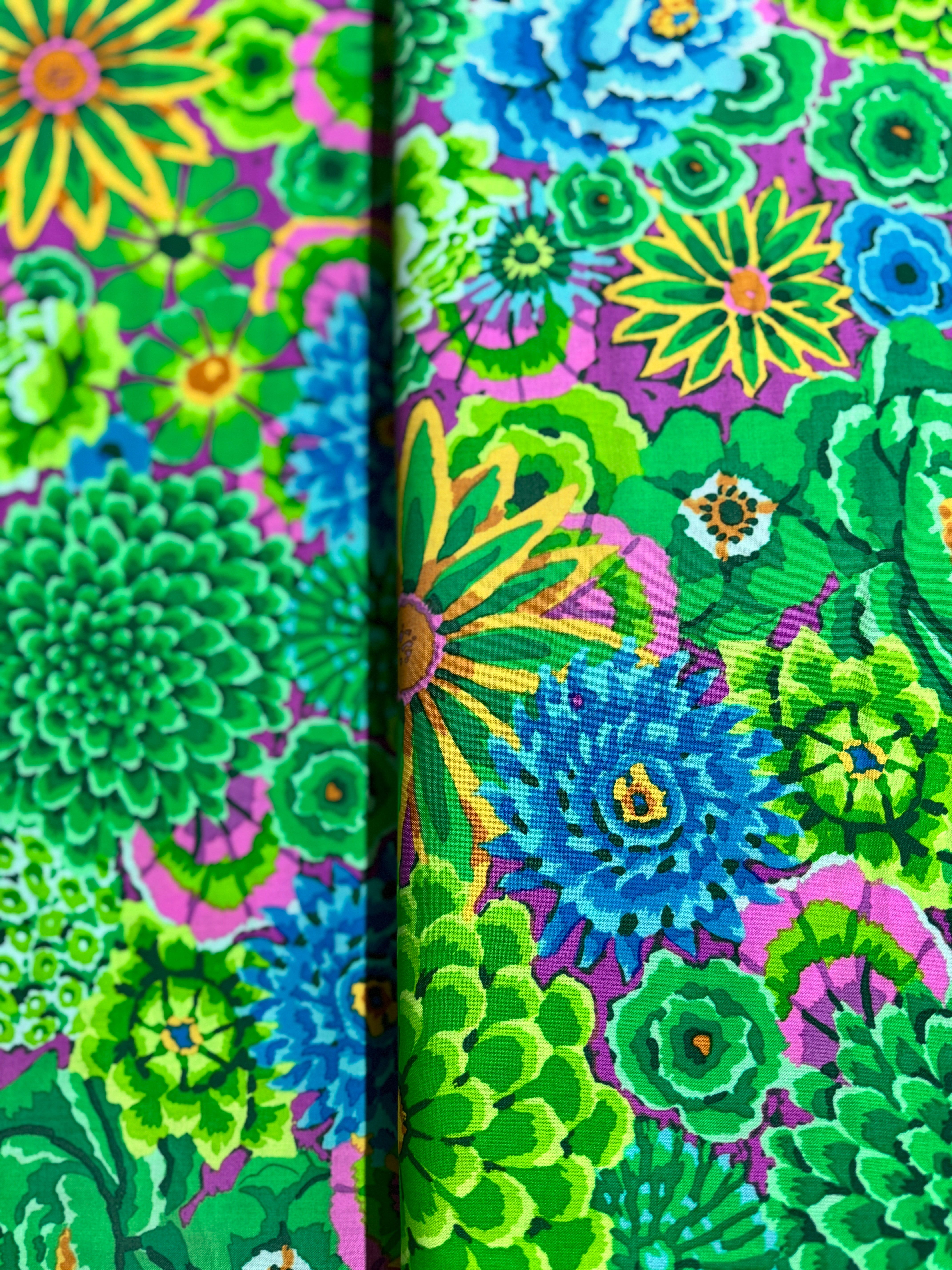 Kaffe Fassett Collective - Enchanted Green Yardage