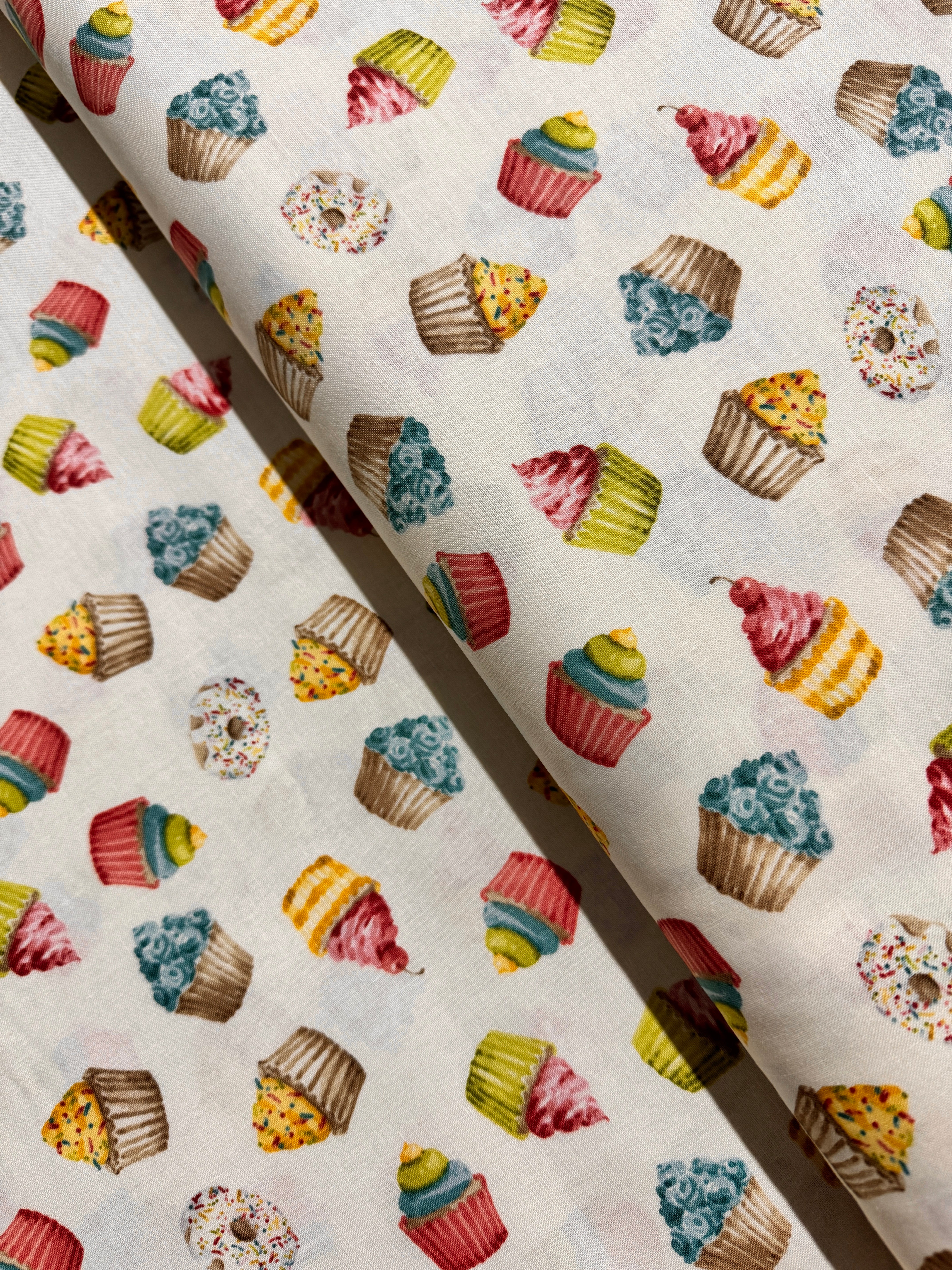 Sweet Little Pleasures - Tossed Baked Goods Yardage