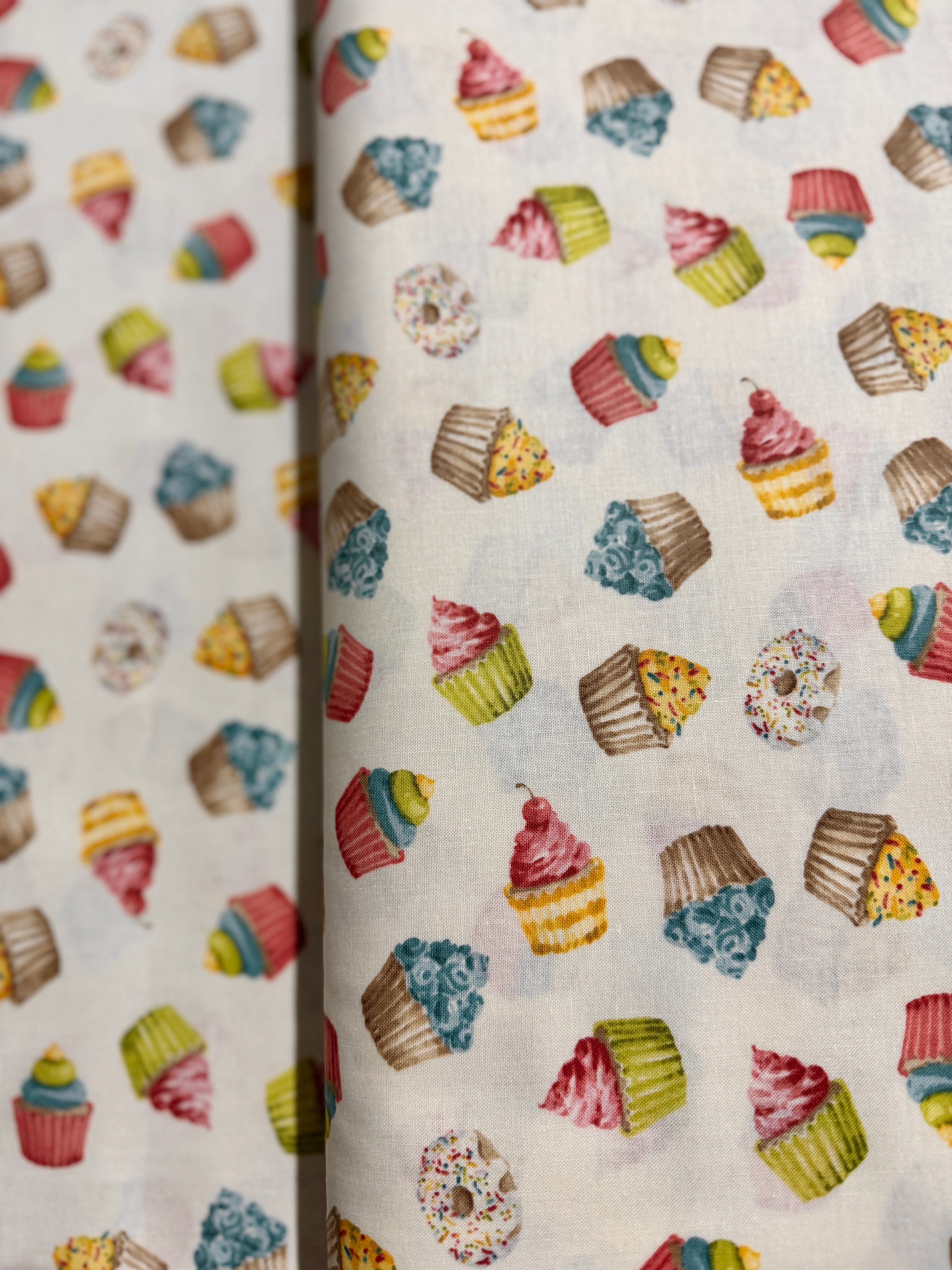 Sweet Little Pleasures - Tossed Baked Goods Yardage