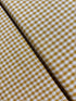 Crawford Gingham - Yarn Dyed 1/4 Inch Gingham Mustard Yardage