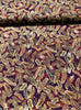 Gilded Feathers - Gilded Feathers Acorn Brown Metallic Yardage