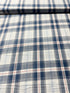 Isabella Wovens - Medium Blue Plaid Yardage